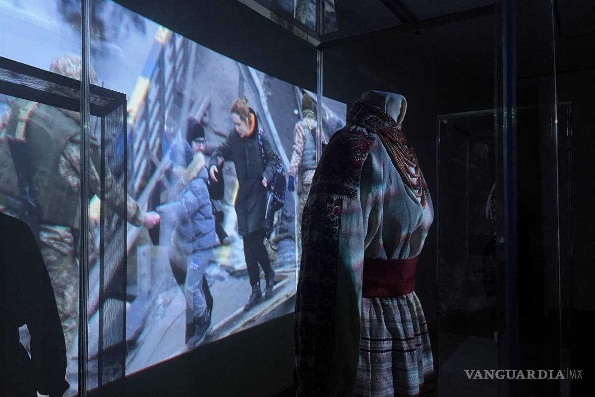 $!Fotografía de un artículo expuesto en el Museo Ucraniano en Nueva York.