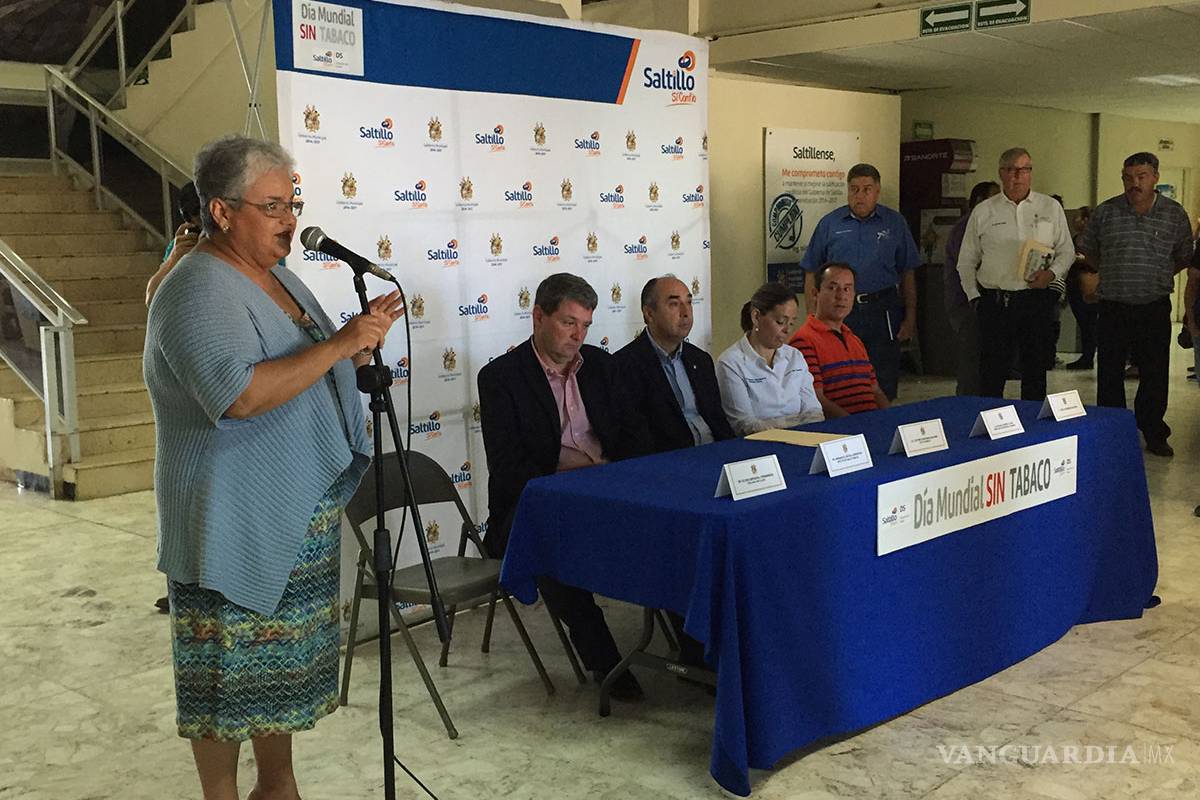 Conmemoran en Saltillo el Día Mundial sin Tabaco