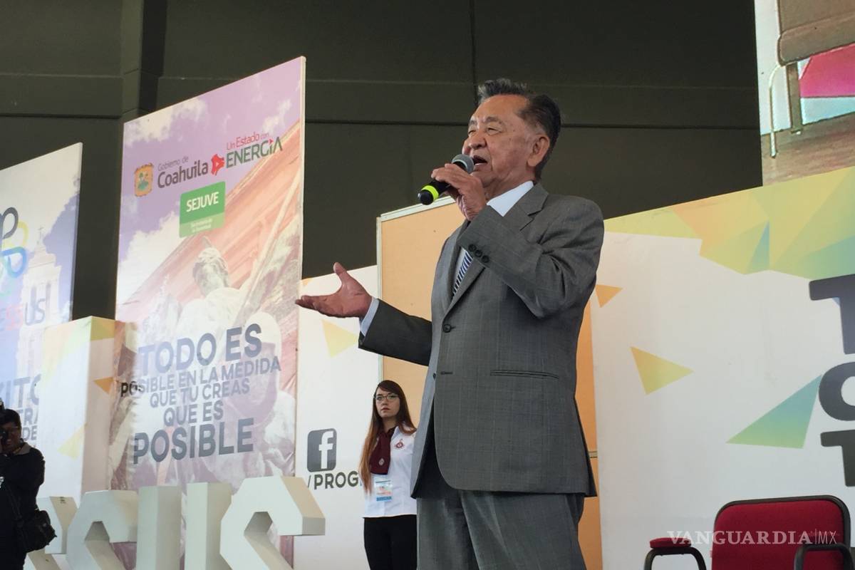 "Lo que necesita Saltillo, Coahuila, y México, es que formemos gente triunfadora": Carlos Kasuga