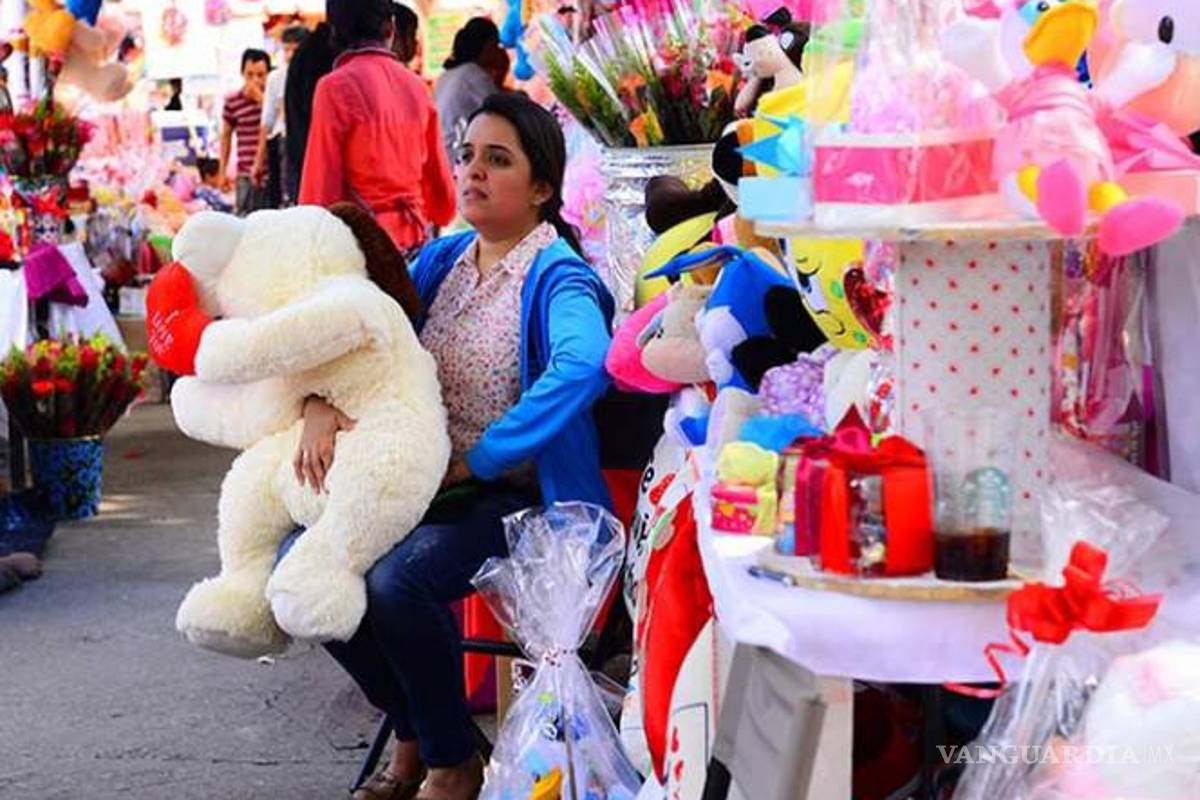 Confían, comerciantes de Saltillo, en que el amor reactive las ventas