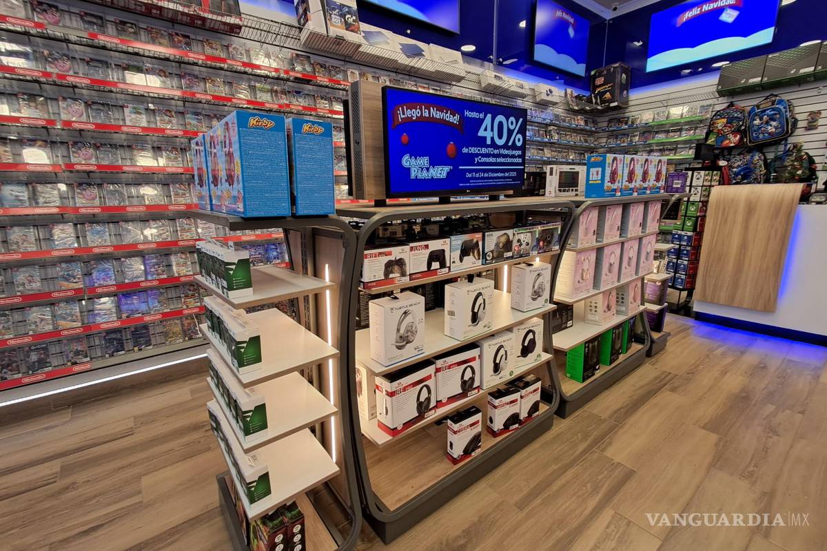 Industria gamer: Santa gasta hasta 45 mil pesos en juguetes para ‘niños’ de 30 años en Saltillo