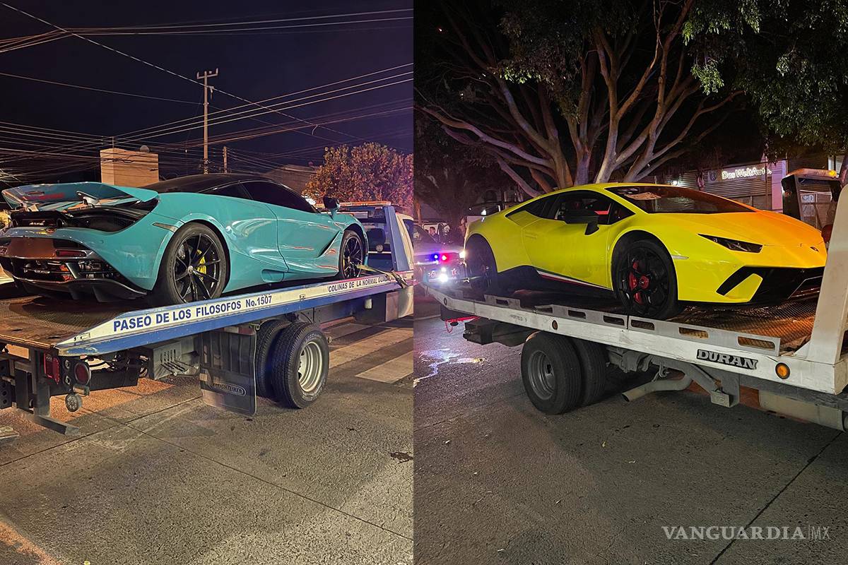 Decomisan vehículos de lujo al youtuber Alfredo Valenzuela en Jalisco