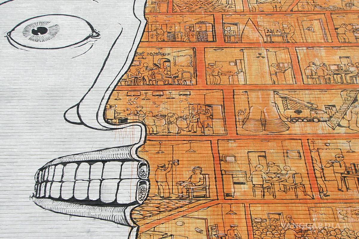 $!Blu, el Bansky italiano, borra sus murales como protesta