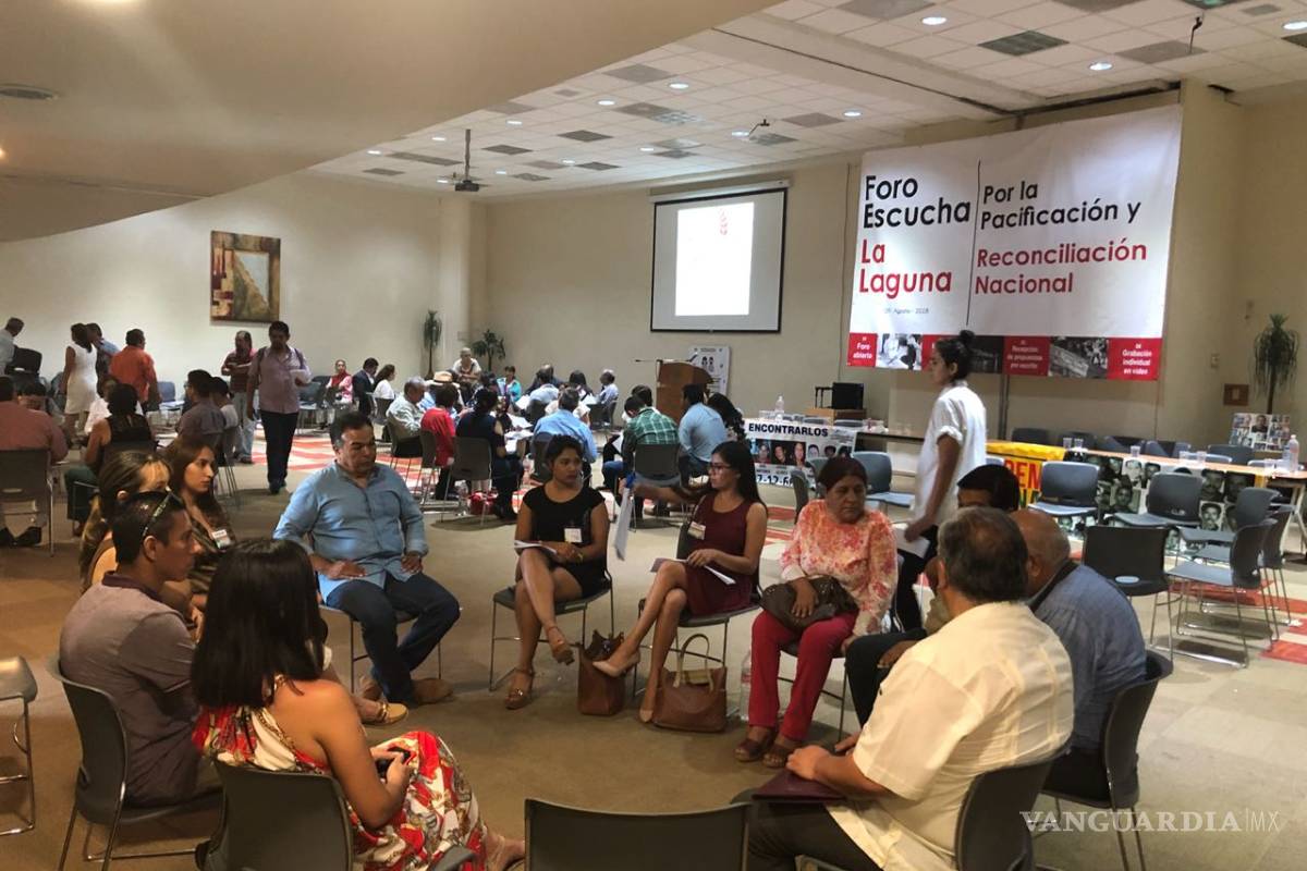 $!En Coahuila, familiares de víctimas de violencia rechazan el ‘perdón’ de AMLO