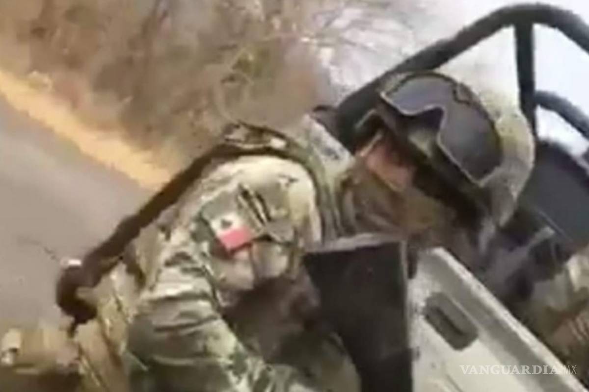 Así fue la emboscada contra marinos y la Guardia Nacional en Michoacán... hubo 2 oficiales muertos (video)