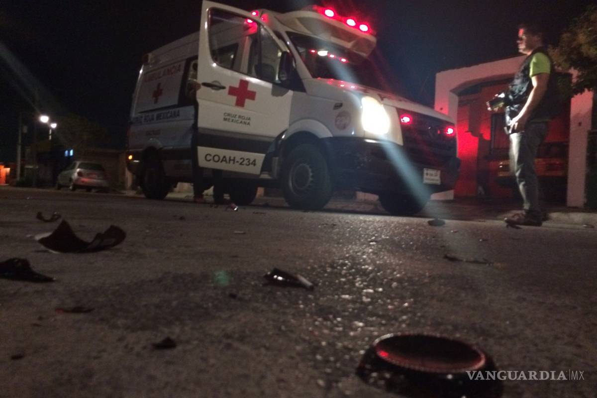 Los golpean mientras convivían; un herido