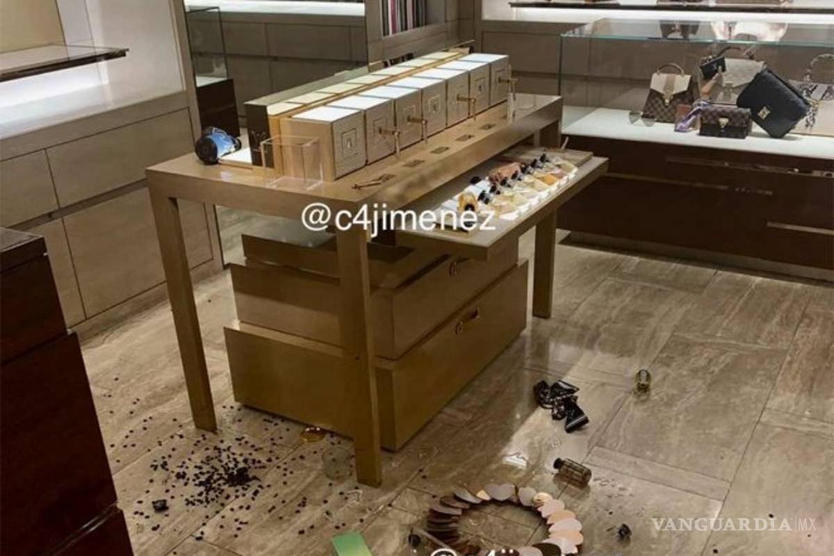 Asaltan tienda Louis Vuitton de Polanco... hace tres semanas, autoridades trataron de ocultarlo