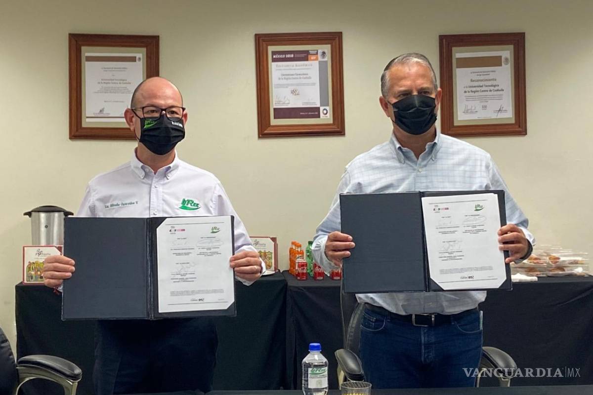 Firman convenio UTRCC y la Secretaría de Desarrollo Social de Coahuila