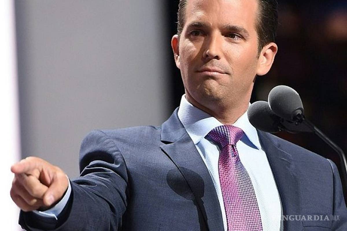 ¿Y los famosos que prometieron abandonar EU?, hijo de Donald Trump se los recuerda