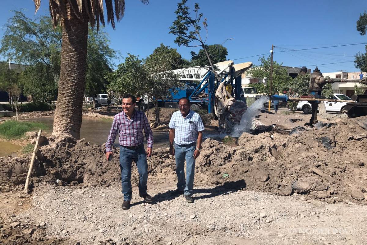 $!Nuevo pozo terminará con escasez de agua en el segundo cuadro de Torreón