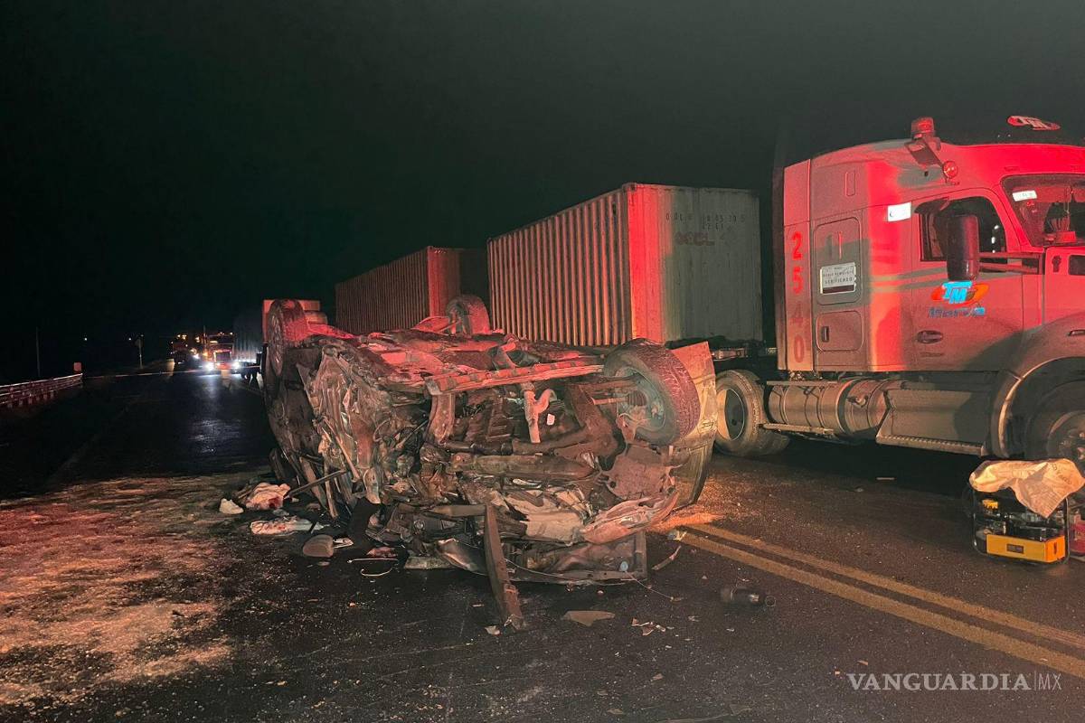 Coahuila: en dos días, cuatro personas perdieron la vida en trágicos carreterazos