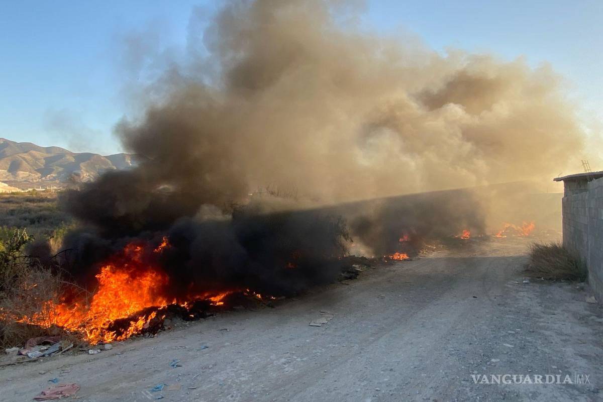 Amenazan dos incendios a Arteaga; uno fue controlado y otro sigue activo