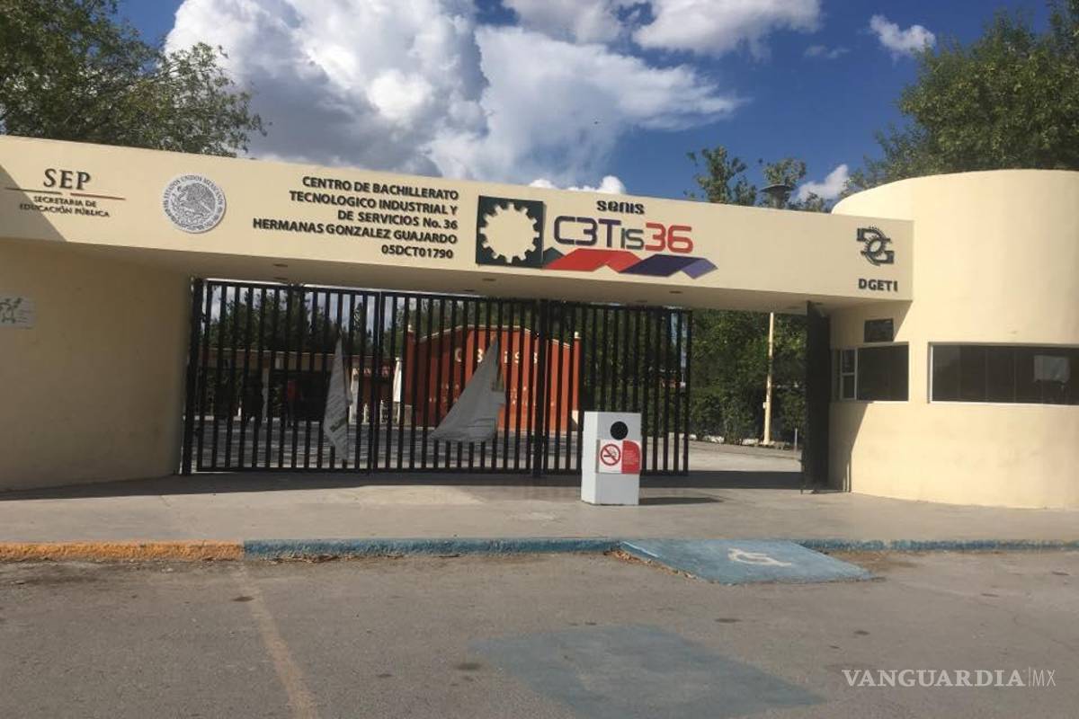 Cierran el Cbtis 36 de Monclova por brote de contagios entre alumnos