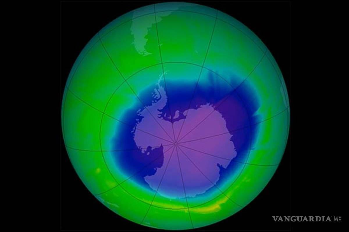 Agujero en capa de ozono alcanza tamaño récord en diciembre