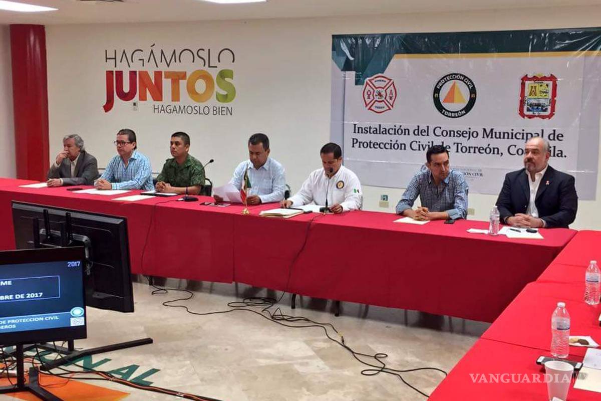 Torreón está preparado para atender contingencias, dice el alcalde
