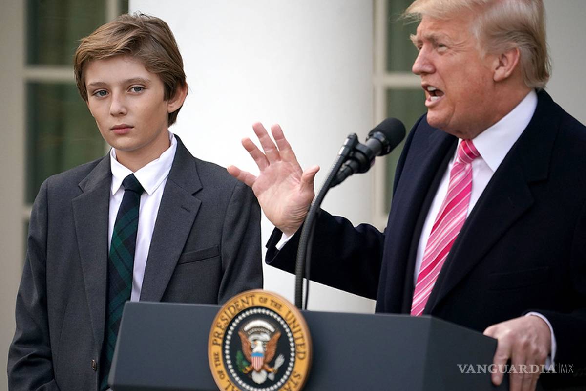 Escuela de Barron Trump exige un mayor control de armas