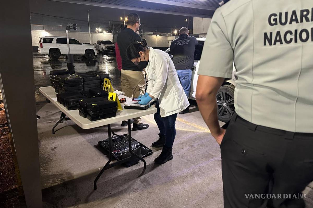 $!Ejército y GN aseguran cargamento de 90 kilos de cocaína en Nuevo León