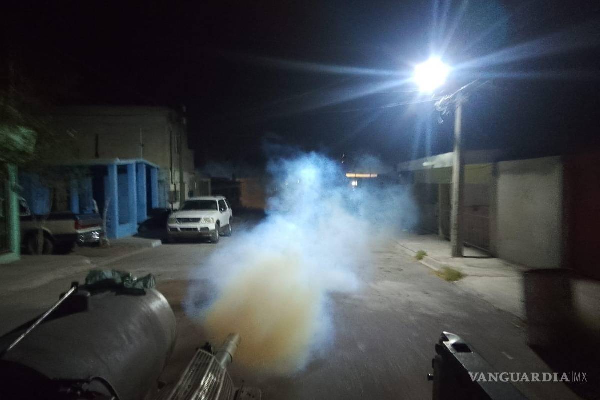 Salud Municipal y Secretaría de Salud intensifican fumigación en Frontera para erradicar dengue