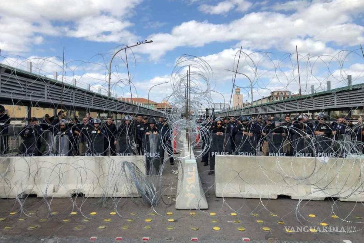 Cierran puente fronterizo hacia EU; hondureños intentaron cruzar