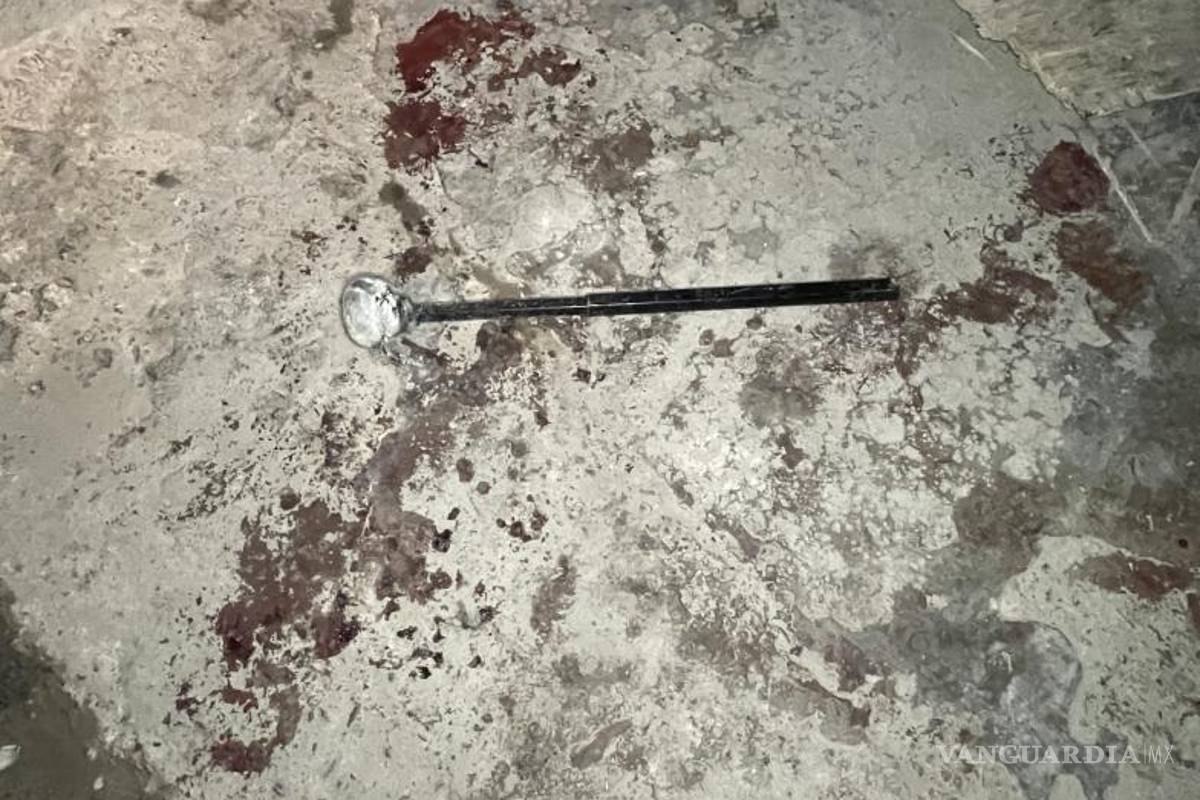 $!El ataque se cometió con un barrote de madera, con el que se golpeó en la cabeza a la víctima.