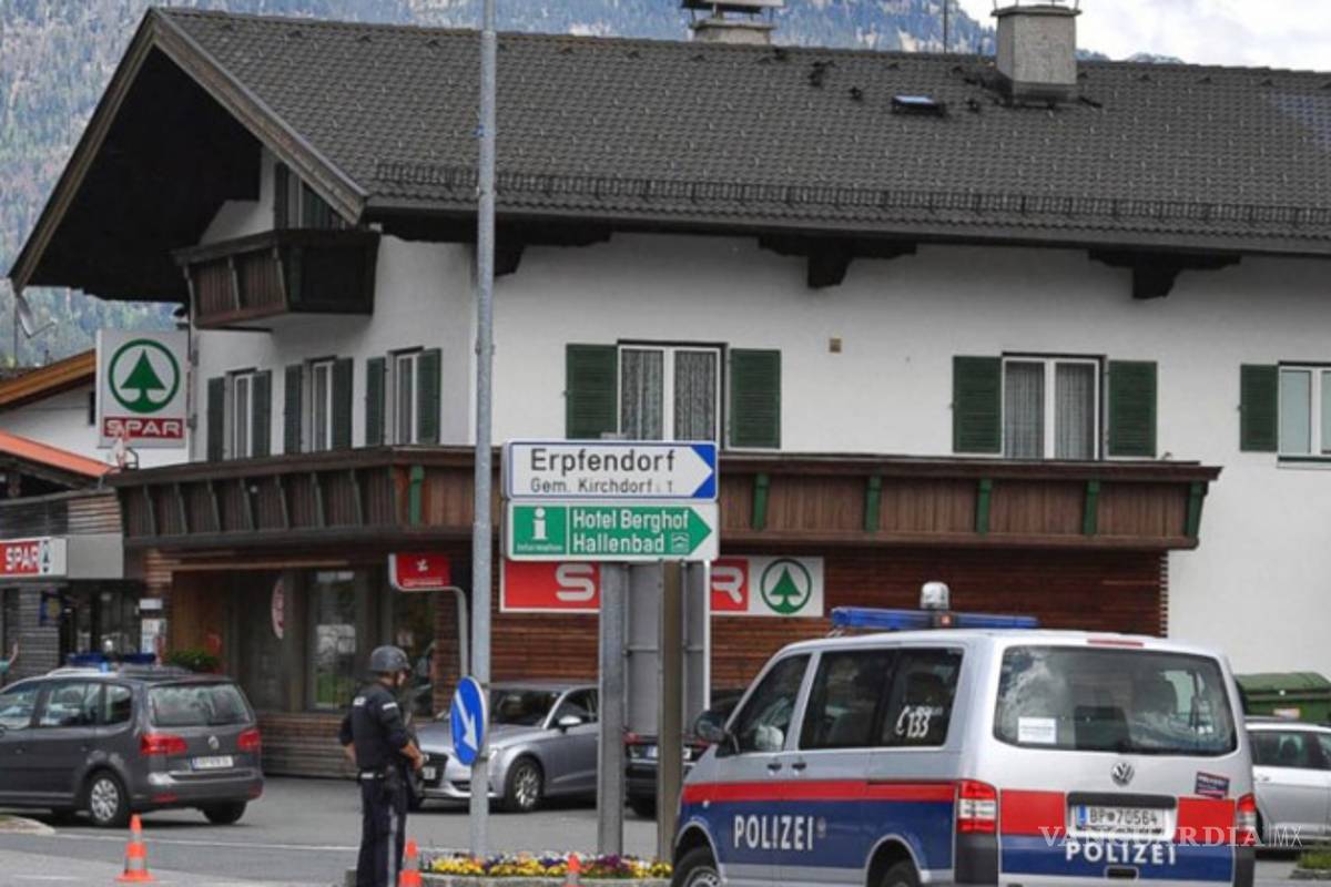 Liberan a rehén después de 6 horas en banco de Austria