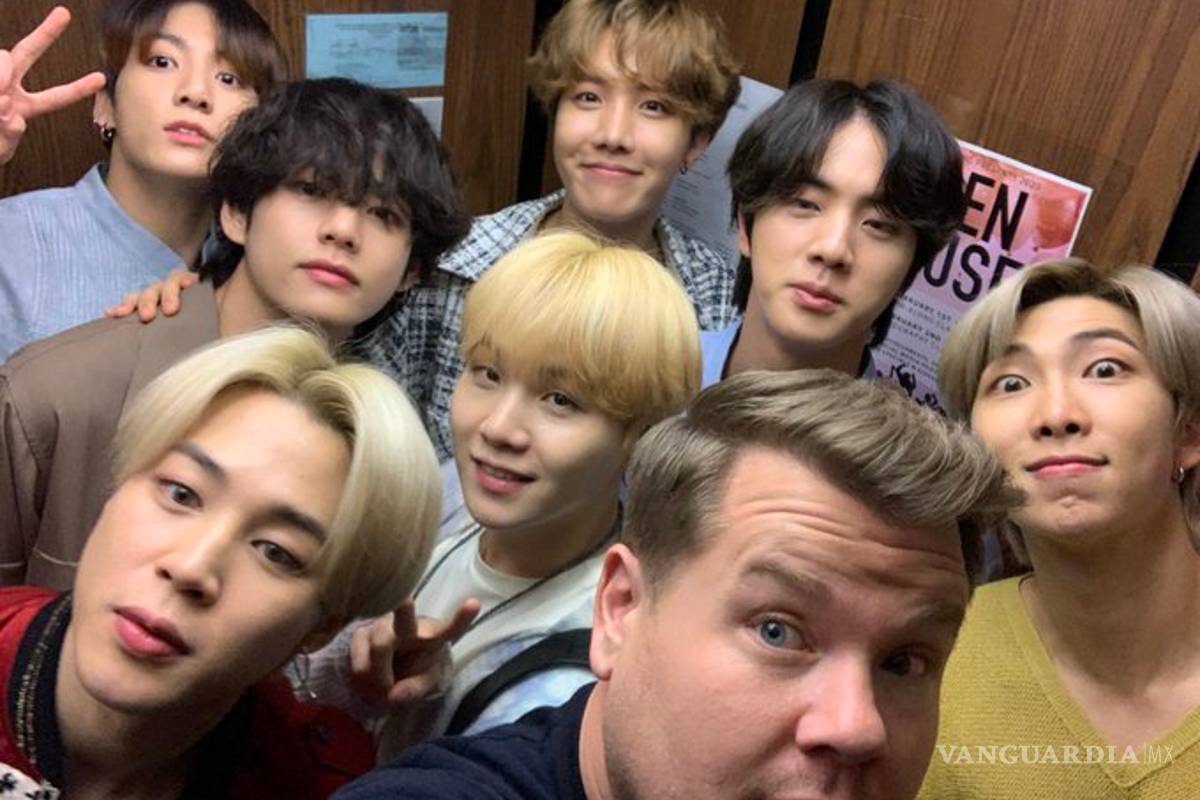BTS presenta con James Corden 'Black Swan', su nuevo sencillo (video)
