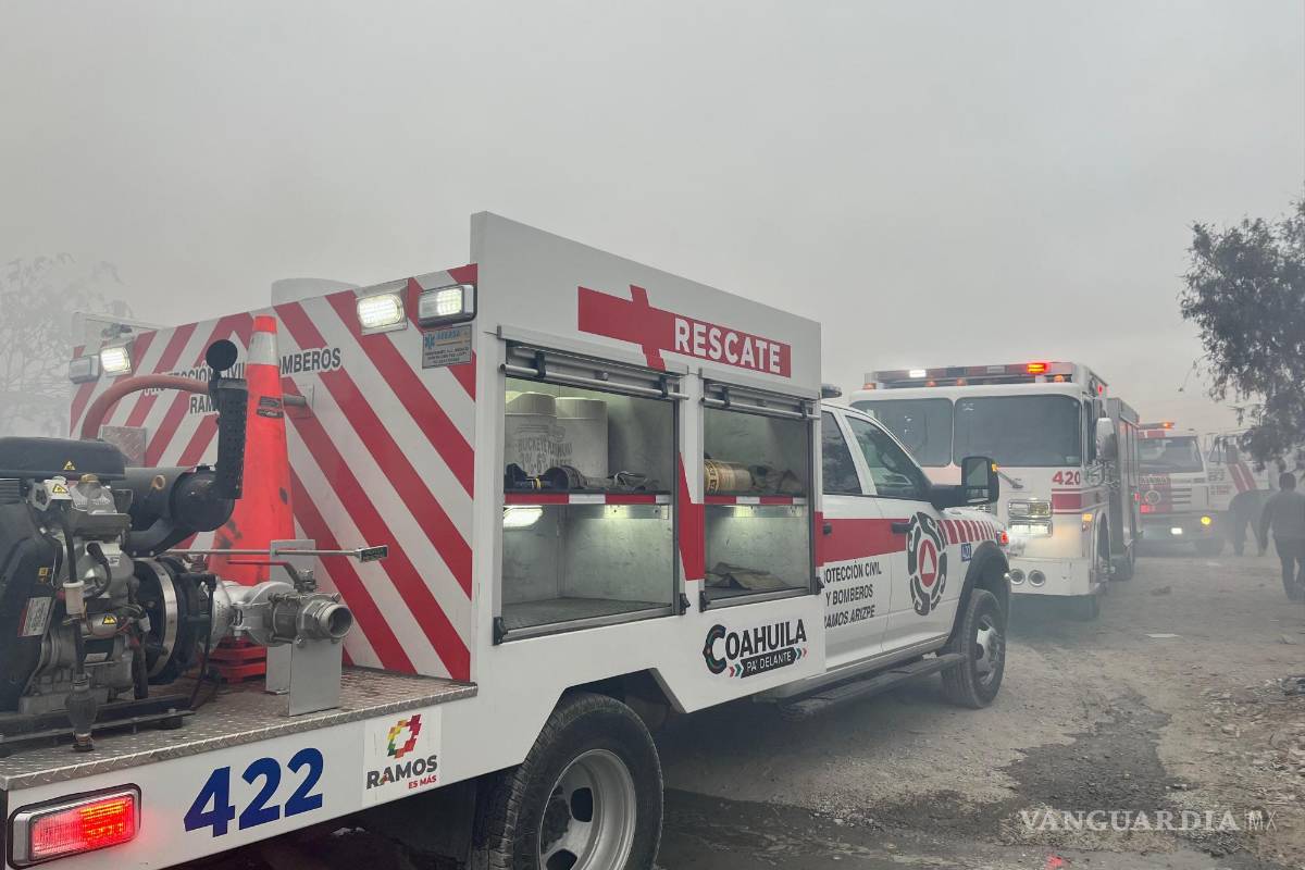 Incendio arrasa con dos tejabanes en Ramos Arizpe