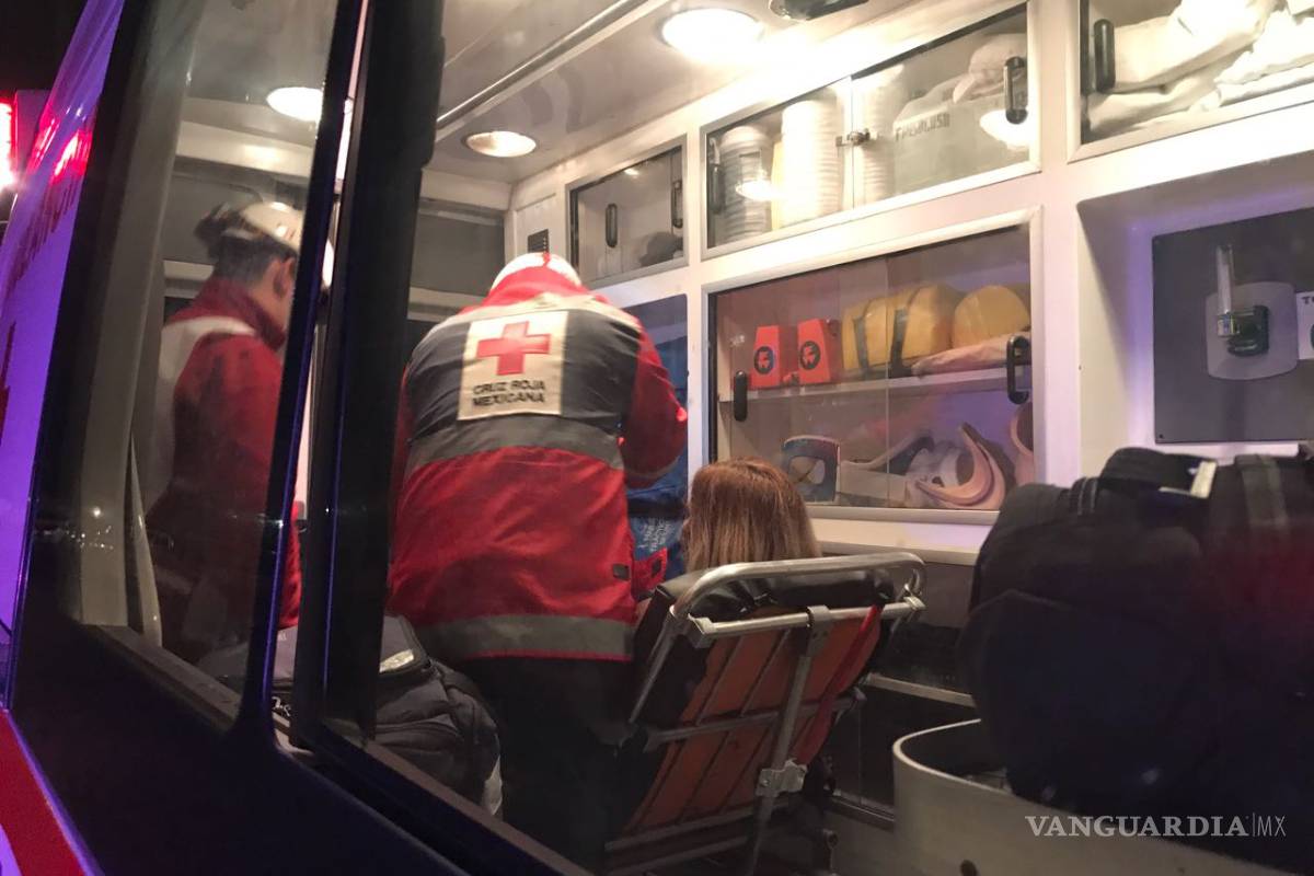 Un ebrio provoca carambola en colonia de Saltillo