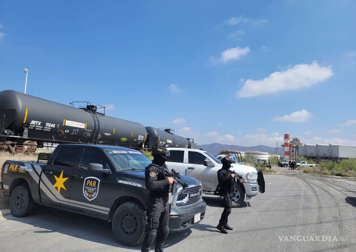 En pleno Centro de Saltillo se registró el aseguramiento histórico de hidrocarburos