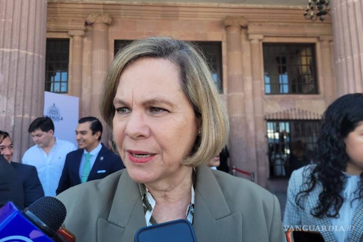 $!Susana Estens de la Garza subrayó los logros en seguridad y empleo durante la administración estatal.