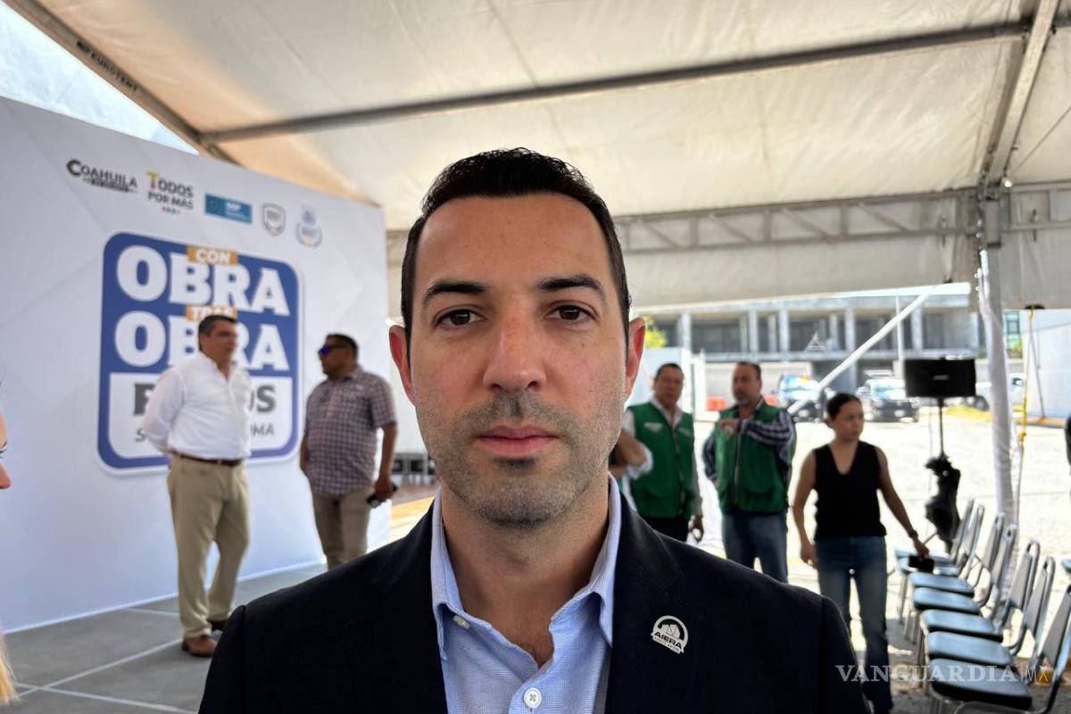 $!Diego Gándara, presidente de la AIERA, durante su exposición sobre la reforma laboral propuesta.