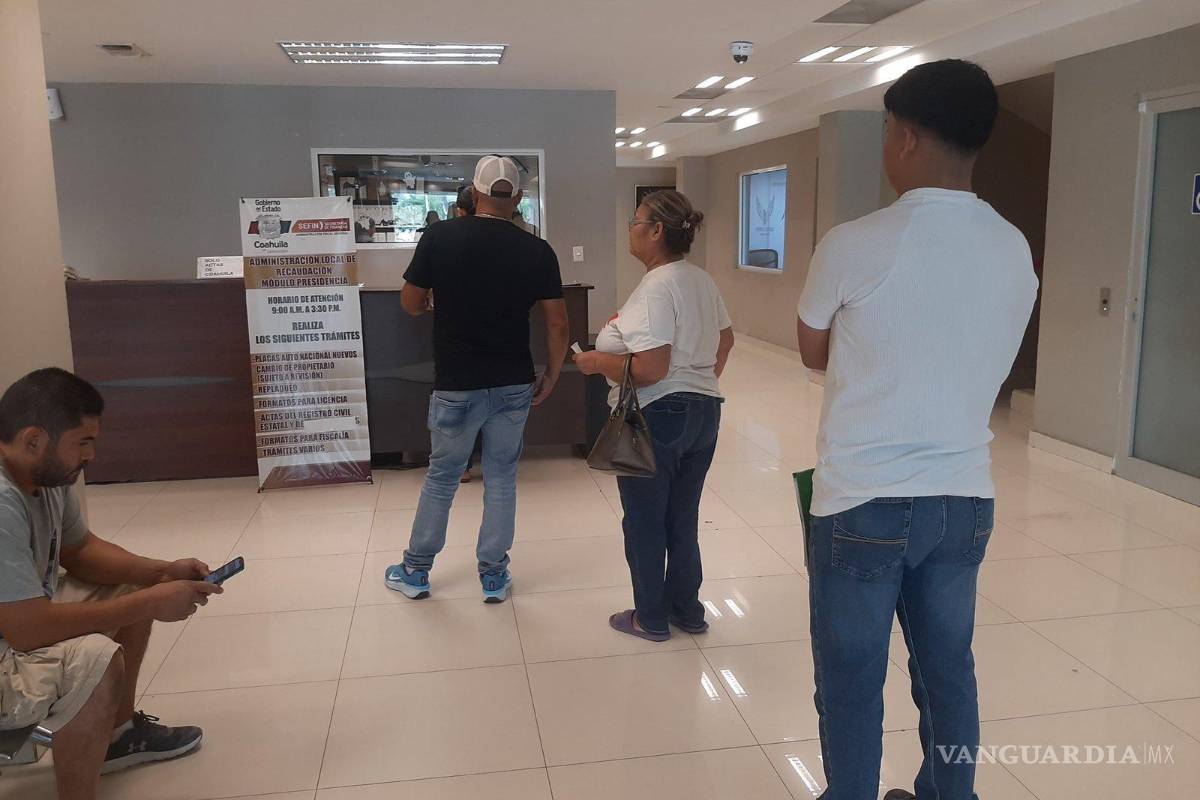 Anuncian en Piedras Negras licencias y actas al 50% durante el ‘Buen Fin’ en todo Coahuila