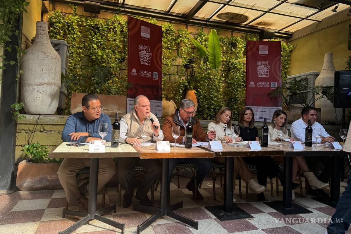 ¡Brindemos juntos! Promueven en Monterrey, Nuevo León, CoahVino Fest 2025