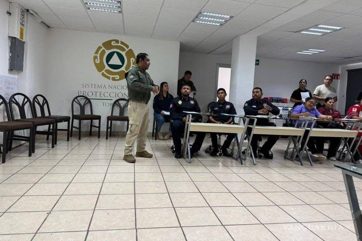 Preparan Macro Simulacro Nacional en la zona industrial de Torreón