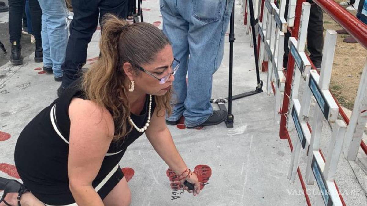 $!Samara Pérez Muñiz es la portavoz de los integrantes del colectivo “Casino Royale 52+2” y quien ha encabezado la lucha de los familiares de las víctimas por la reparación integral del daño.