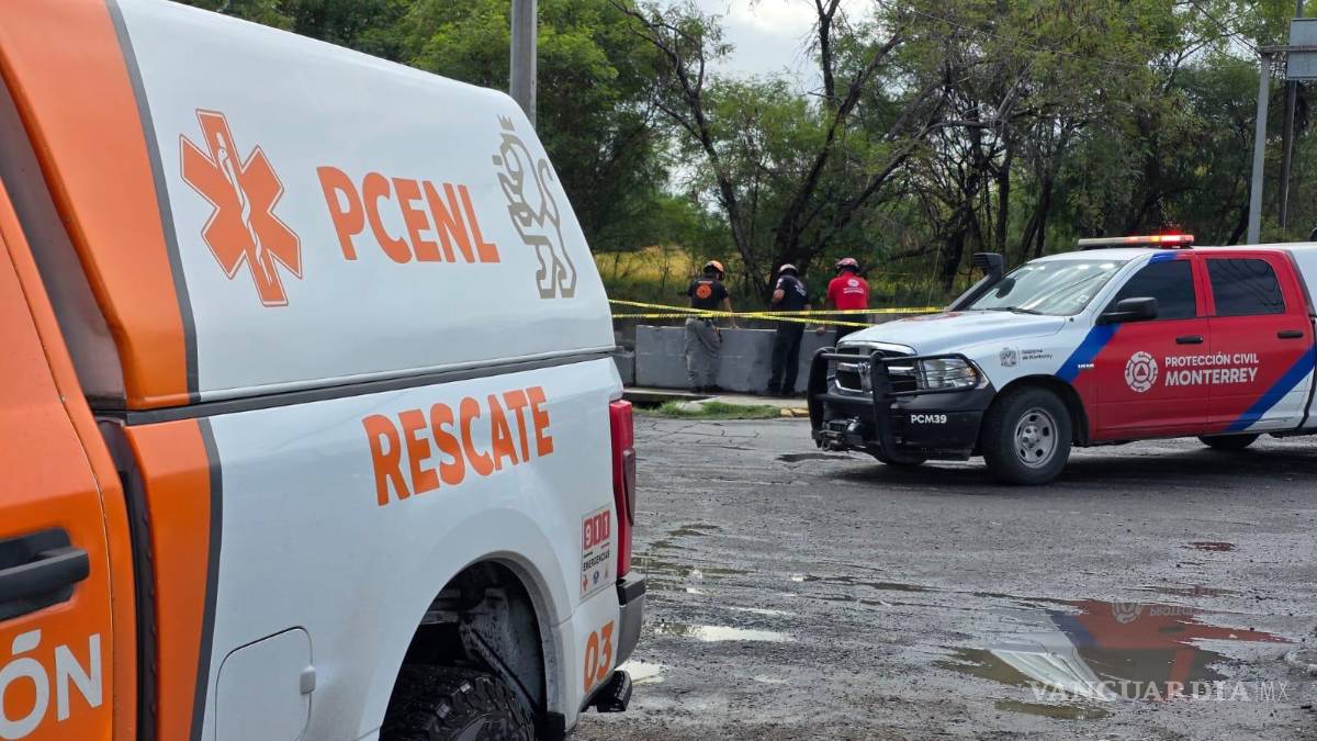 Localizan cuerpo de hombre en canalón en Monterrey, Nuevo León