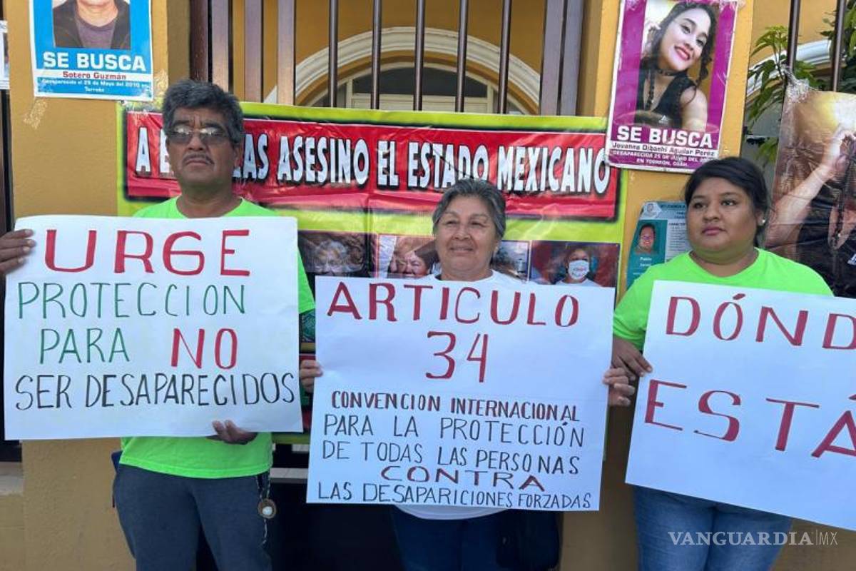 $!Colectivos reclamaron negligencias y la falta de resultados en los casos de larga data en la región Laguna.
