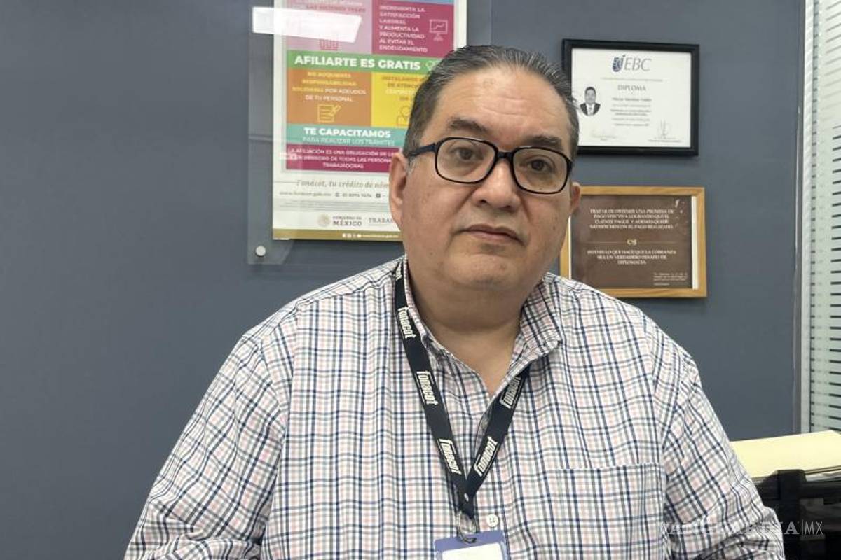 $!El director estatal de Fonacot, Héctor Martínez Valdés | Foto: Rebeca Ramírez