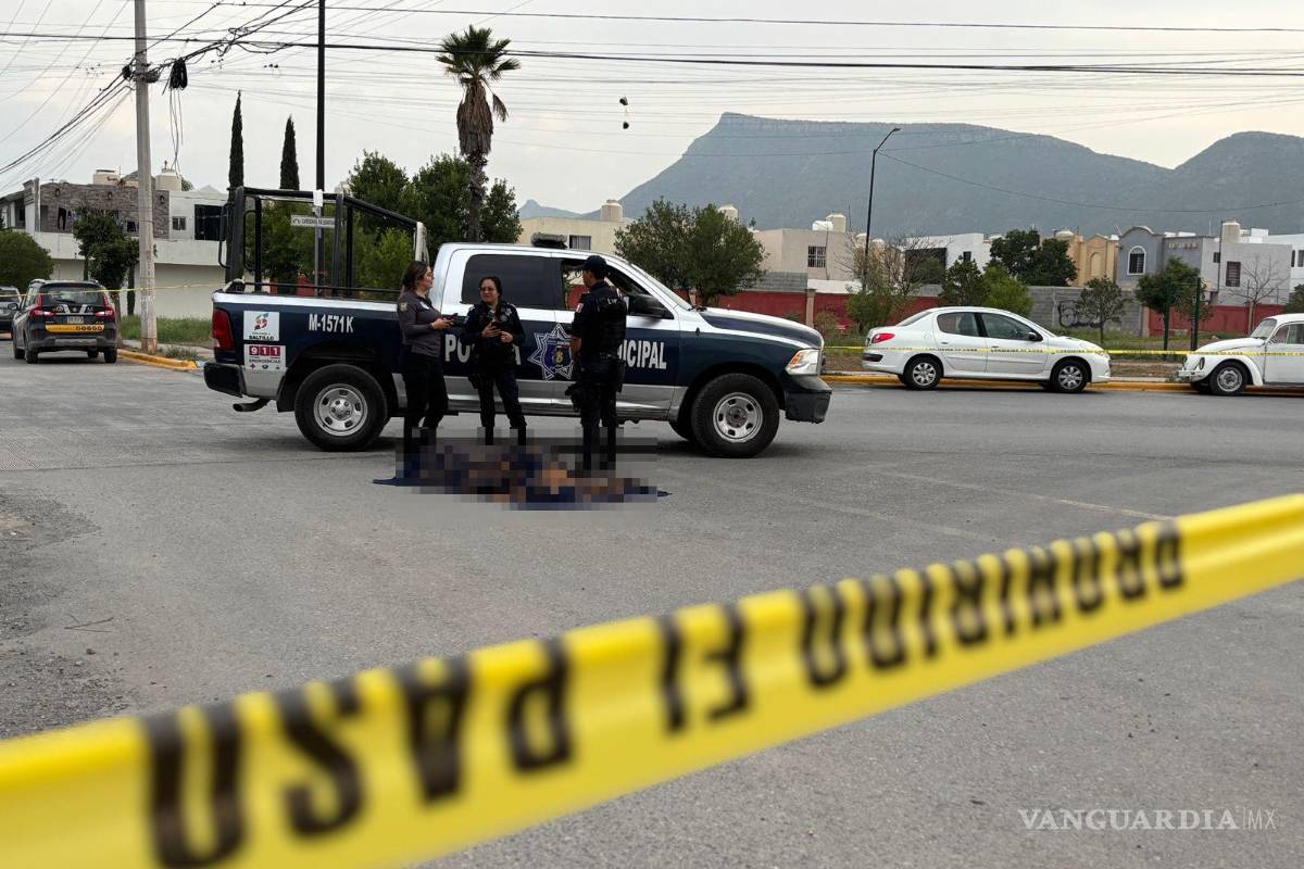 Saltillo: fallece hombre en situación de calle en la vía pública por presuntas causas naturales
