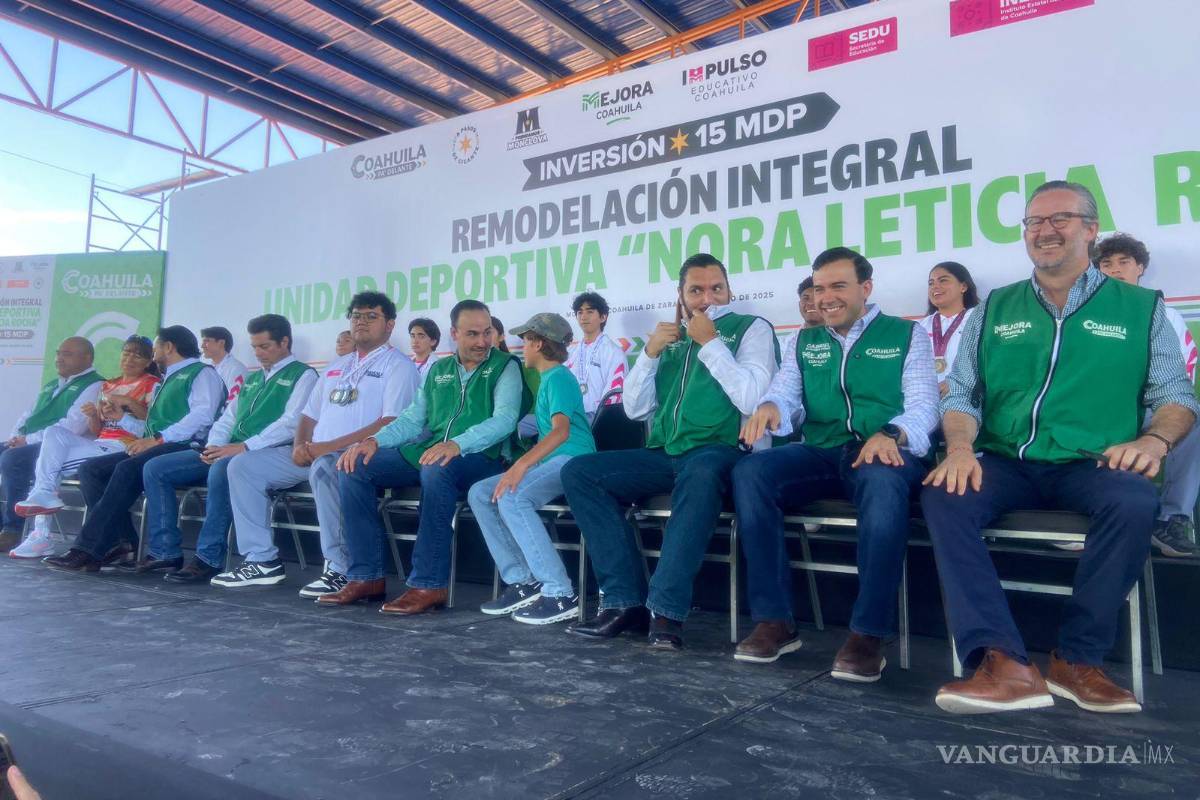 Monclova inicia rehabilitación de la Unidad Deportiva con inversión de 40 mdp