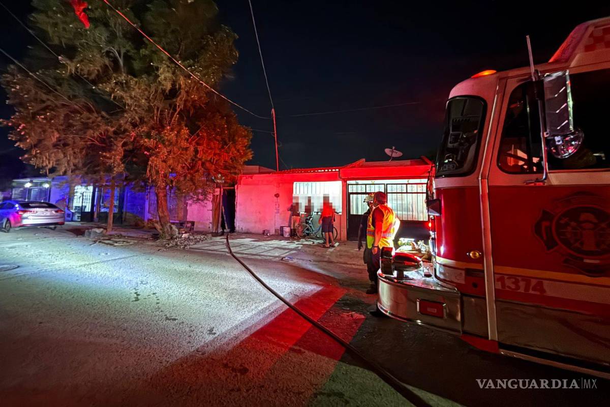 Saltillo: pandilleros incendian vivienda en la colonia Santa Cristina; presuntamente por rencillas