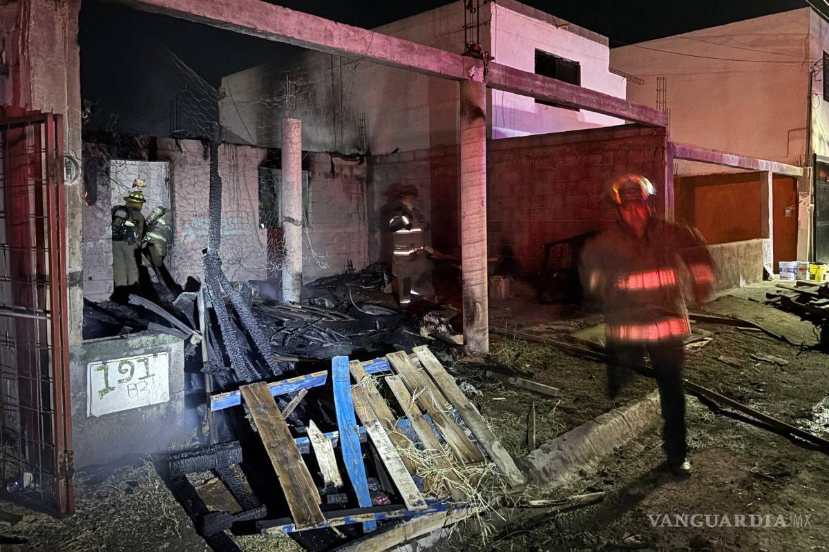 Prende fuego a la casa de su pareja tras discusión, en Saltillo
