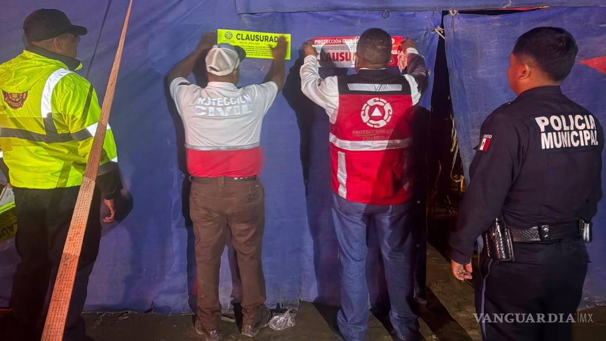 Once lesionados deja el desplome de las gradas de un circo, en Arteaga