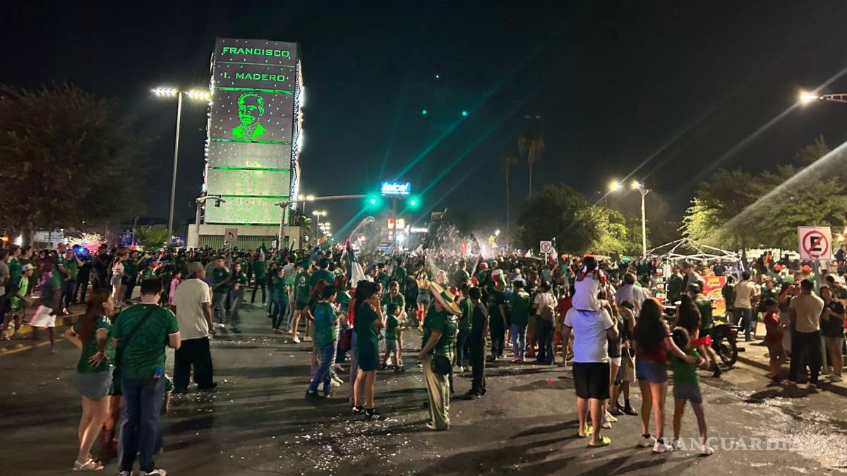 Monclova: el Tri reúne a más de 5 mil aficionados y celebraron con saldo blanco