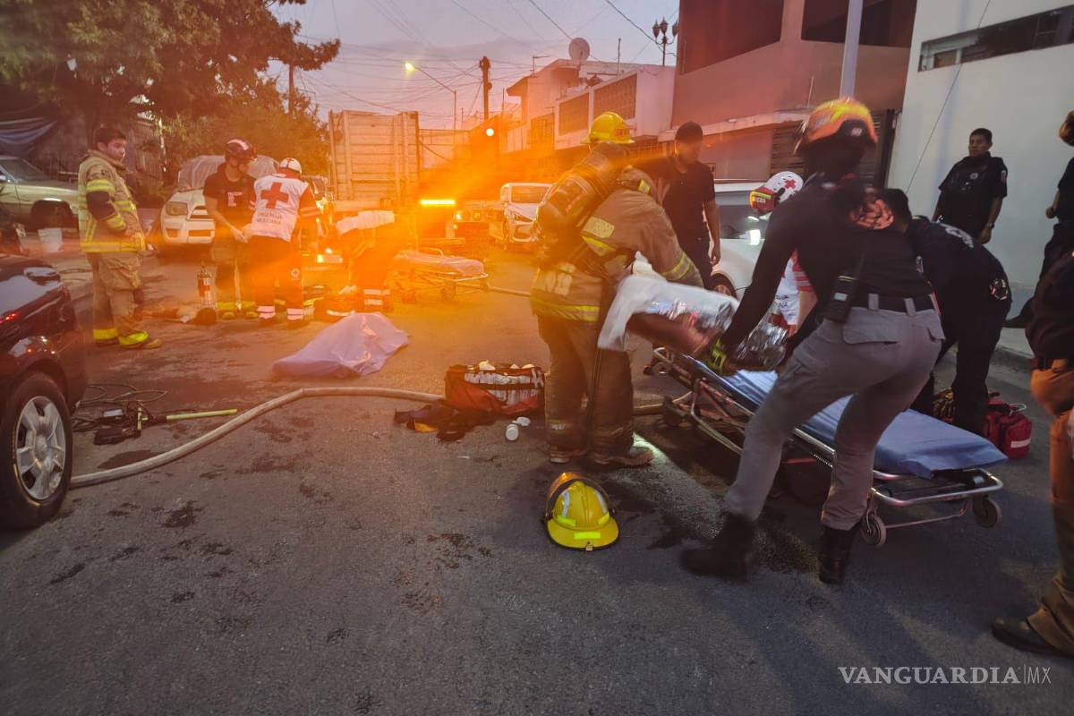Dos menores mueren durante incendio en vivienda del centro de San Pedro, Nuevo León
