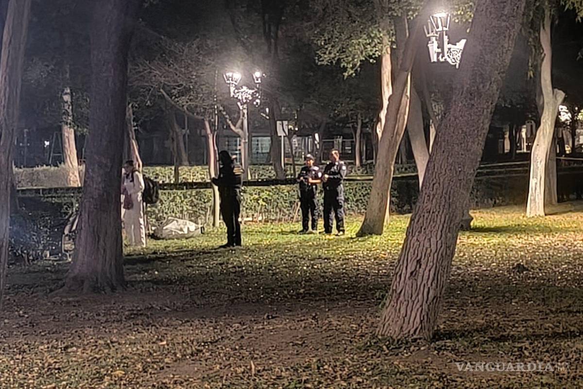 Saltillo: Necropsia confirma muerte natural de hombre localizado sin vida en la Alameda Zaragoza