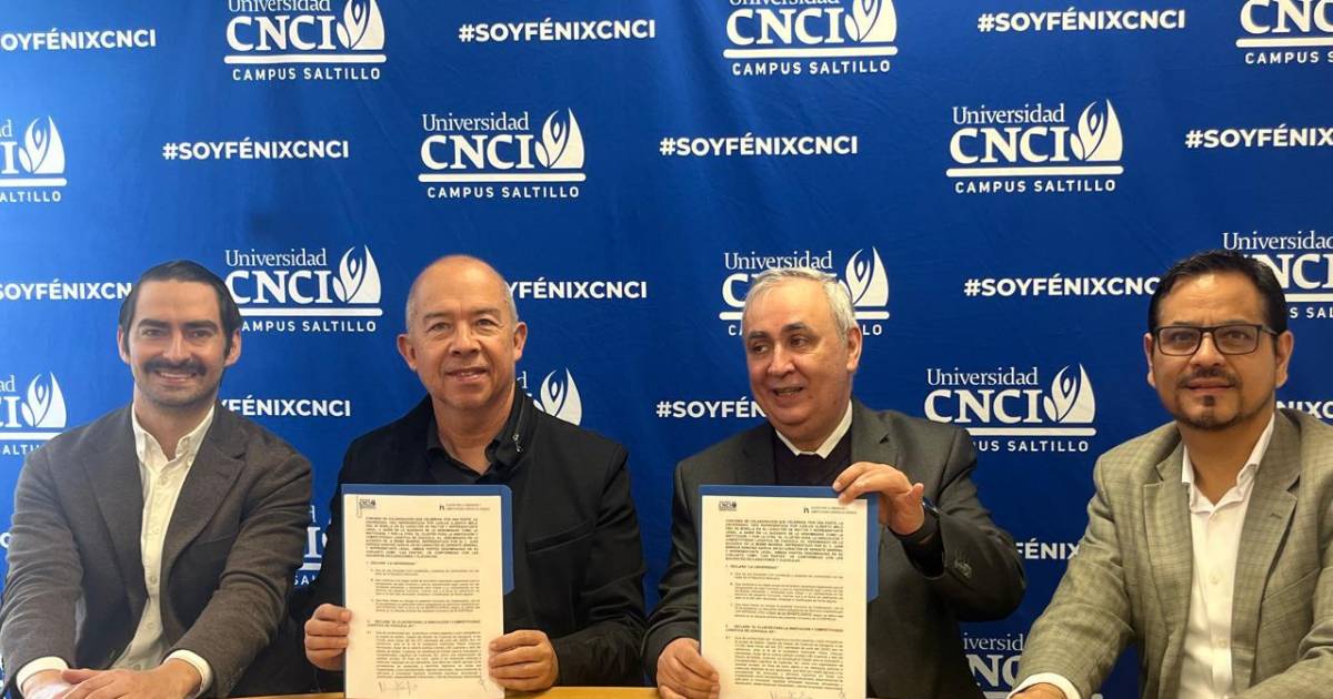 Clúster de Logística de Coahuila suscribe convenio con Universidad CNCI
