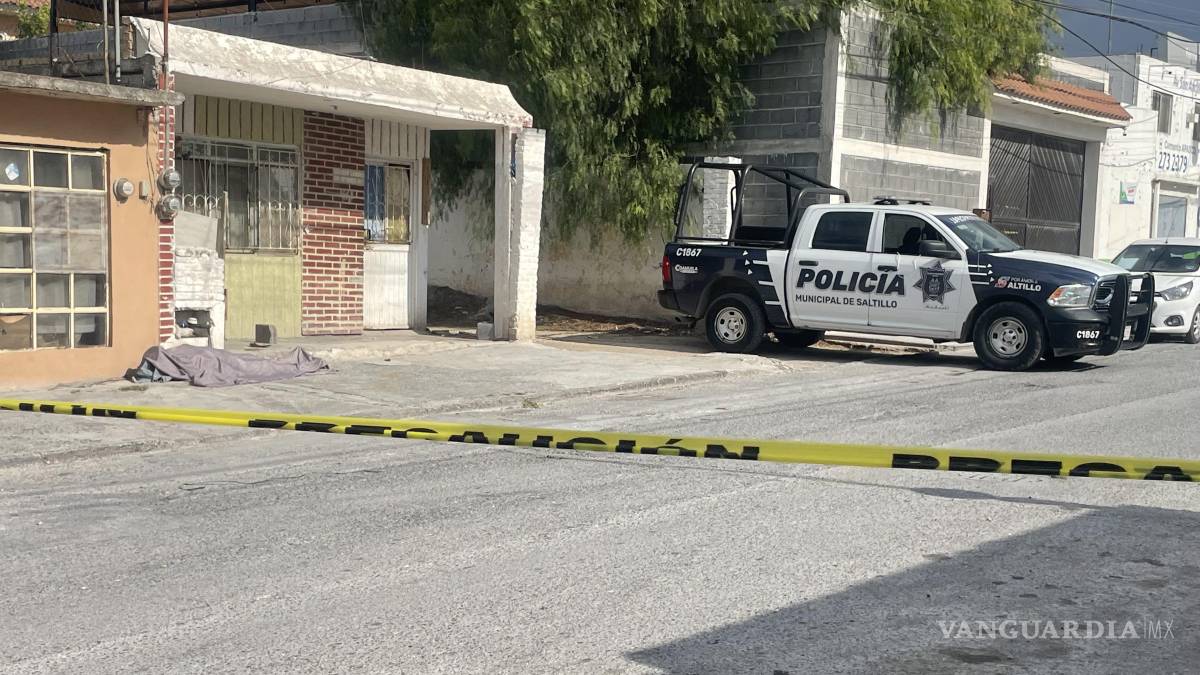 Muere hombre en calle de la colonia San Ángel, en Saltillo