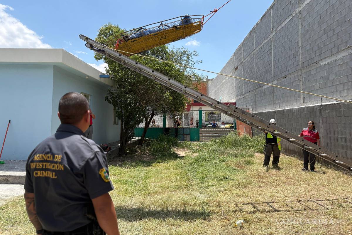 Joven de 17 años recibe descarga eléctrica y sufre quemaduras graves en Saltillo