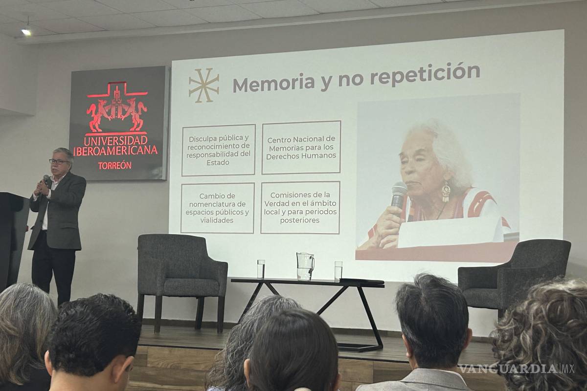 México arrastra un pacto de impunidad desde la Guerra Sucia, afirma jesuita en Torreón